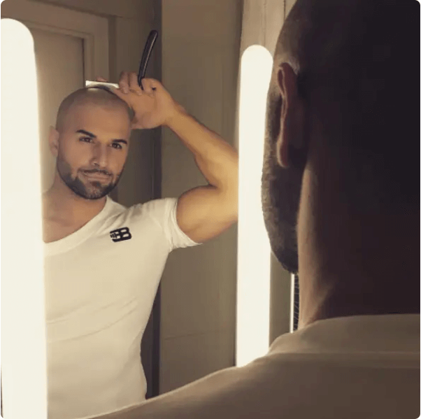 Bald men are more attractive